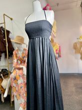 Load image into Gallery viewer, Janice White, Black or Rust Backless Maxi Dress