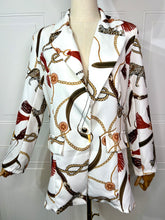 Load image into Gallery viewer, Lisa European abstract leopard print Blazer