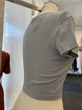 Load image into Gallery viewer, Abby White, Black or Silver Baby Tee