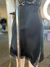 Load image into Gallery viewer, Margot Asymmetric Satin Lace Skirt