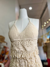 Load image into Gallery viewer, Jazmine Beach Crochet Halter Top Tie Back
