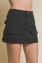Load image into Gallery viewer, Mairim Black, Khaki or White Cargo Skirt