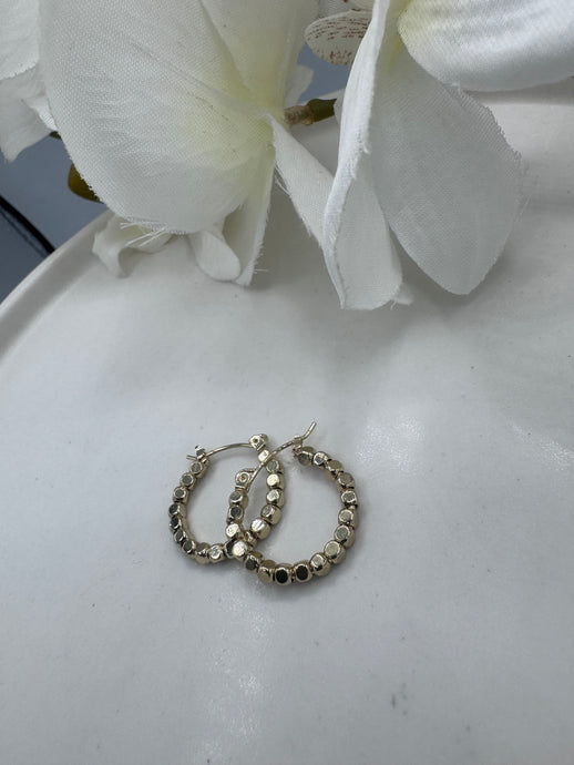 Lia Gold .925 silver post Gold plated