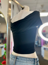 Load image into Gallery viewer, Anastacia Baby Yellow or Black Off Shoulder Top