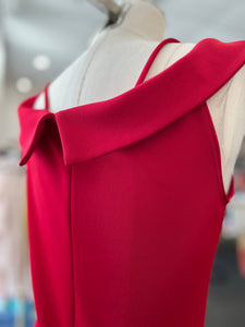 Abigail Red, Royal or Black Stretchy Off The Shoulder Gown