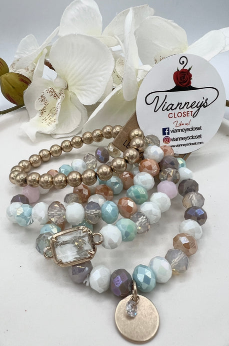 Layla Multicolor Beaded Bracelet