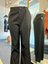 Load image into Gallery viewer, Hailey Tan Khaki Sage, or Black Slip On Wide Leg Trousers
