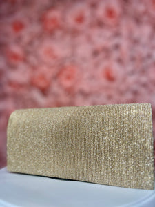 Tessa Sparkly Magnetic Closure Clutch