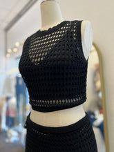 Load image into Gallery viewer, Marina Black Mesh 2 Pieces Set