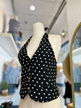 Load image into Gallery viewer, Luciana Polka Dots Halter Top