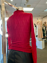 Load image into Gallery viewer, Rachael Closed Textured Long Sleeve Top