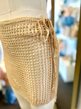 Load image into Gallery viewer, Arely Tan Mesh 2 Pieces Skirt