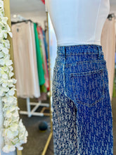 Load image into Gallery viewer, Bianca Sparkly sequence Denim Straight Jeans
