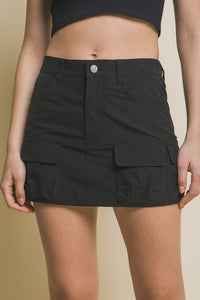 Mairim Black, Khaki or White Cargo Skirt