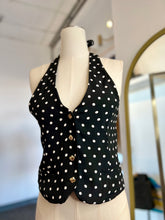 Load image into Gallery viewer, Luciana Polka Dots Halter Top