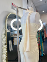 Load image into Gallery viewer, Bethany Butter Yellow or Black Maxi Dress Scarf Included