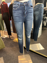 Load image into Gallery viewer, Vianney Vintage Style High Rise Ankle Skinny Jeans