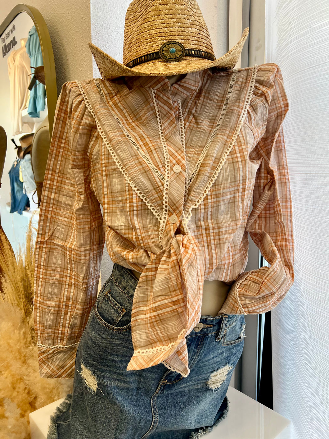 Sylvie Cowboy Buttoned Shirt