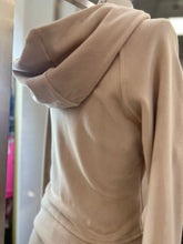 Load image into Gallery viewer, Destiny Milk Tea Suede Hoodie