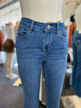Load image into Gallery viewer, Ariana Medium Wash Mid Rise Bootcut Jeans