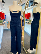 Load image into Gallery viewer, Trina Dark Blue Denim 2 Piece Set