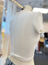 Load image into Gallery viewer, Abby White, Black or Silver Baby Tee