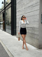 Load image into Gallery viewer, Georgina Stretchy Denim Mini Skirt