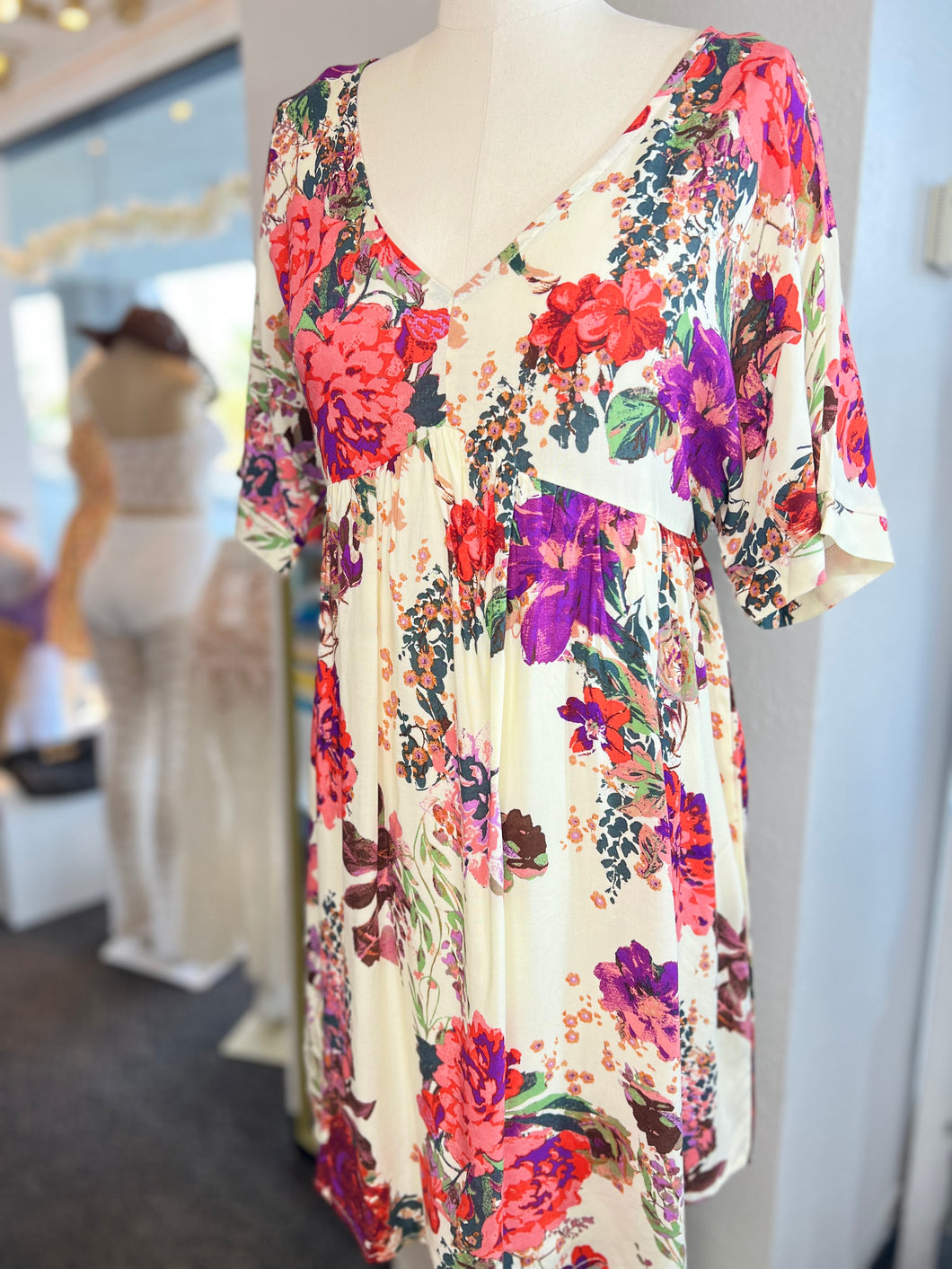 Diana Floral Midi Dress