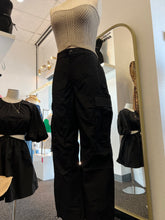 Load image into Gallery viewer, Andrea Black or Khaki Parachute Pants