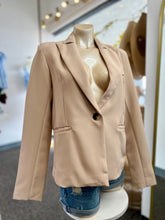 Load image into Gallery viewer, Serena Cropped Blazer Functional Button