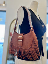 Load image into Gallery viewer, Penelope Shoulder Bag Fringe Leather Bag