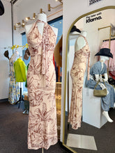 Load image into Gallery viewer, Dayla Floral High Neck Open Back Maxi Dress