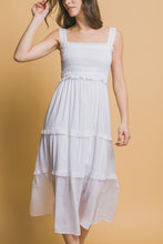Load image into Gallery viewer, Aracely Pleated Smocked Dress