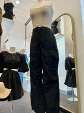 Load image into Gallery viewer, Andrea Black or Khaki Parachute Pants