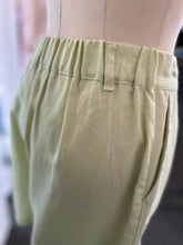 Load image into Gallery viewer, Leanne Linen Key Lime or Natural Blend High Waist Shorts