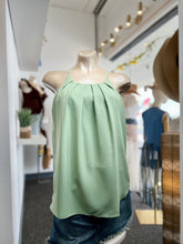 Load image into Gallery viewer, Dina Yellow, Silver Sage Sleeveless Top