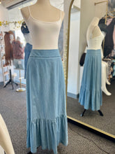 Load image into Gallery viewer, Letty Long Denim Skirt