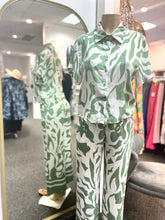 Load image into Gallery viewer, Ashley Green or Blue 2 Piece Pants Set