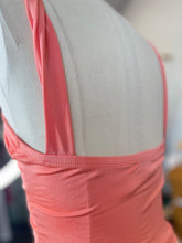 Load image into Gallery viewer, Marla Black or Coral Ring Halter Stretchy Crop Top