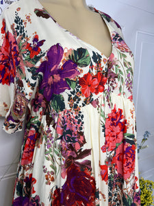 Diana Floral Midi Dress