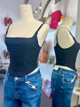 Load image into Gallery viewer, Zaria Solid Corset Stitch Top Back Zipper Closure