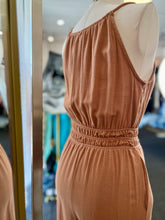 Load image into Gallery viewer, Larissa Cinnamon Spaghetti Straps  Linen Jumper