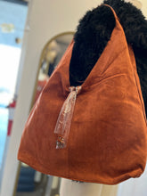 Load image into Gallery viewer, Paulett Suede Large Shoulder Bag