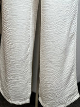 Load image into Gallery viewer, Brianna White or Black Pleated Wide Leg Elastic Waist Pants