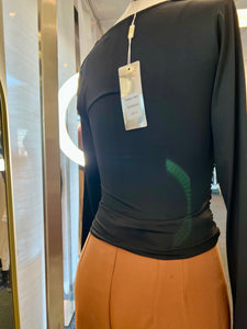 Katie Black or Red Long Sleeve Top