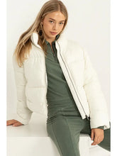 Load image into Gallery viewer, Emily weekend Ivory puffer jacket