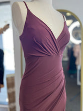 Load image into Gallery viewer, Lizeth Black,Pink or Burgundy Side Rushing Detail Midi Dress