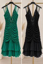 Load image into Gallery viewer, Layla Open Front Swing Mini Dress