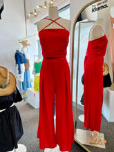 Load image into Gallery viewer, Teresa Red Crop Top Pants Set