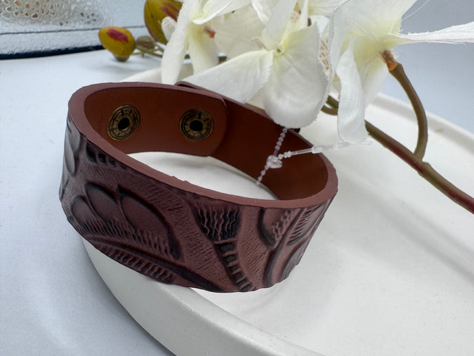 Brenda Leather Cuff Bracelet